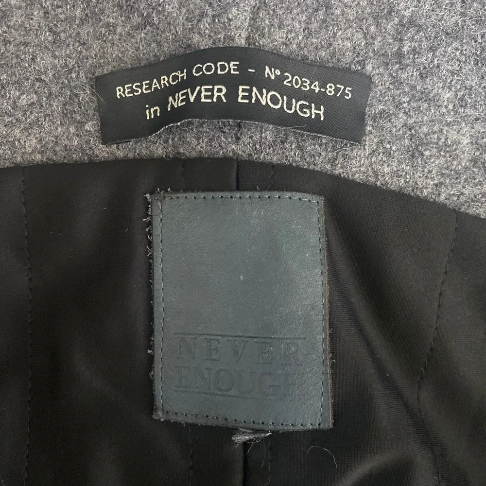 NEVER ENOUGH never enough